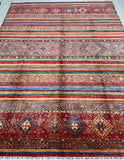 Certified Handmade Afghan Rug 331x254cm Perth