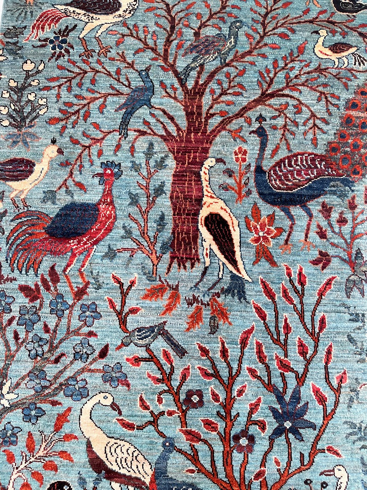 Garden Design Afghan Chobi Rug 1.8x1.2m