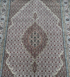 Room Size Handmade Indian Jaipur Mahi Tabriz Rug 250x172cm Shoparug