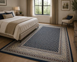 Full Room Size Hand Knotted Oriental Jaipur Mir Rug 310x204cm Shoparug