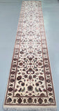4m Wool And Bamboo Silk Hand Knotted Oriental Jaipur Hall Runner Rug Melbourne