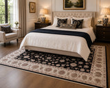 Stunning large room size hand knotted Oriental Jaipur rug 3x2.5m Australia