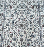 Superb Room Size Hand Knotted Oriental Jaipur Nain Rug 247x170cm Shoparug