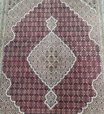 Full Room Size Hand Knotted Oriental Jaipur Tabriz Rug 257x203cm Australia