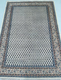 Room Size Hand Knotted Oriental Jaipur Mir Rug 243x174cm Perth