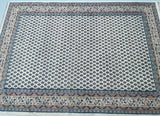 Room Size Hand Knotted Oriental Jaipur Mir Rug 243x174cm Perth