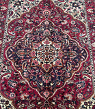Full room size wool handmade vintage Persian Bakhtiari rug 300x210cm Perth