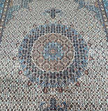 Large room size hand knotted Persian Birjand rug 370x270cm Perth
