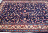 Large room size traditional handmade Persian Birjand rug 372x245cm