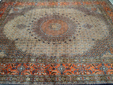 4.1x3m Vintage Persian Birjand Rug - shoparug