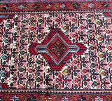 Wool Tribal Handmade Persian Hamedan Asadabad Rug 127x76cm Australia