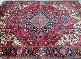 Tribal Persian Heriz Rug 3.6x2.6m