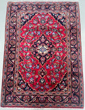 Fine Genuine Handmade Persian Kashan Rug 140x105cm Australia
