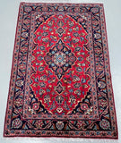 Traditional Persian Kashan Rug 1.5x1m