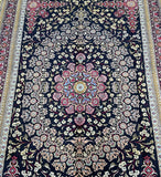 Superb Large Room Size Hand Knotted Persian Kashan Rug 330x235cm Perth