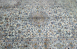 Large room size pistachio hand knotted Persian Kashan rug 3.5x2.5m Australia