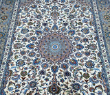 Large room size hand knotted vintage Persian Kashmar rug 340x250cm Shoparug