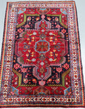 Authentic handmade Persian Village Malayer rug
