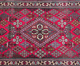 3.9m Fine traditional design hand knotted Persian Meymeh hall runner rug Perth