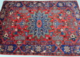 Certified Hand Knotted Persian Rug 215x138cm Perth