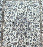 Superfine hand knotted Persian Nain rug 205x150cm Perth