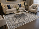 Superfine hand knotted Persian Nain rug 205x150cm
