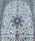 Superfine full room size handmade Persian Nain rug 3.2x2.1m
