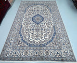 Full room size wool handmade Persian Nain rug 3oox200cm Australia