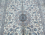 Large room size masterpiece handmade vintage Persian Nain rug 360x255cm Perth