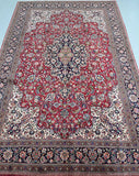 Masterpiece full room size handmade Persian Qum rug 3.1x2.1m Perth