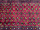 Full room size bokhara design handmade Persian Turkoman rug 295x178cm Perth