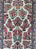 3.8m long fine lambs wool hand knotted Persian Sarough hall runner rug Shoparug