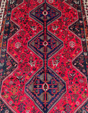 Full Room Size Authentic Handmade Persian Qashqai Shiraz Rug 310x230cm Australia