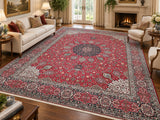 Massive room size dome design handmade Persian Tabriz rug 4x3m Perth
