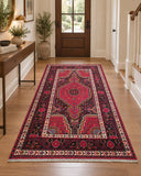 Collectible wool hand knotted tribal Persian Tuserkan rug 205x120cm Australia