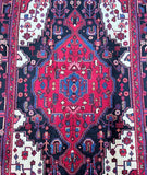Full room size wool handmade village Persian Tuserkan rug 2.8x1.7m
