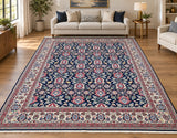 Superfine large room size hand knotted Persian Varamin rug 312x245cm