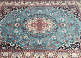 Full room size lambs wool handmade Persian Yazd rug 305x200cm Australia