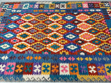 Full Room Size Hand Woven Boho Design Afghan Aryana Kilim Rug Shoparug
