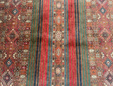 Room Size Shawl Design Hand Knotted Afghan Super Kazak Rug Perth