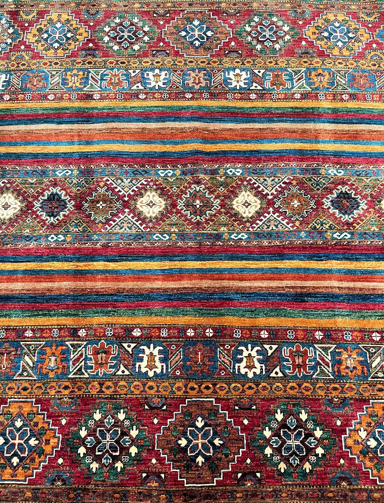 Afghan Super Kazak Rug 2.8x2m