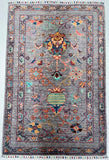 Authentic Hand Knotted Afghan Chobi Rug