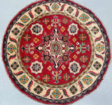 Certified Room Size Handmade Round Rug 100x100cm Australia