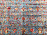 Superb Large Room Size Hand Knotted Sultani Afghan Chobi Rug 3.3x2.5m 