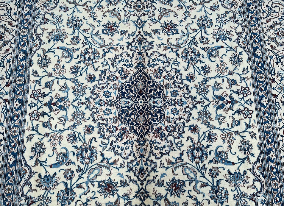Masterpiece Persian Nain Rug 3.4x2.4m