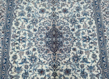 Superfine Large Room Size Hand Knotted Persian Nain Rug 340x240cm australia