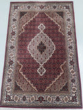 Pure Wool Handmade Indian Jaipur Mahi Tabriz Rug 182x122cm Perth