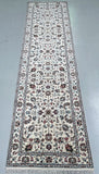 Certified Handmade Indian Jaipur Nain Hall Runner 299x84cm Perth