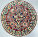 Certified Room Size Handmade Round Rug 100x100cm Australia