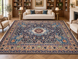 Treasure Design Persian Kashmar Rug 3.9x3m